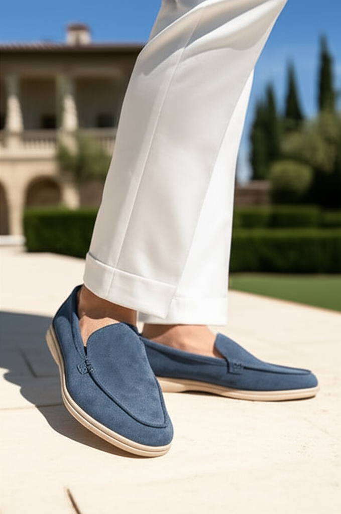 Premium Suede Loafers - Valourás