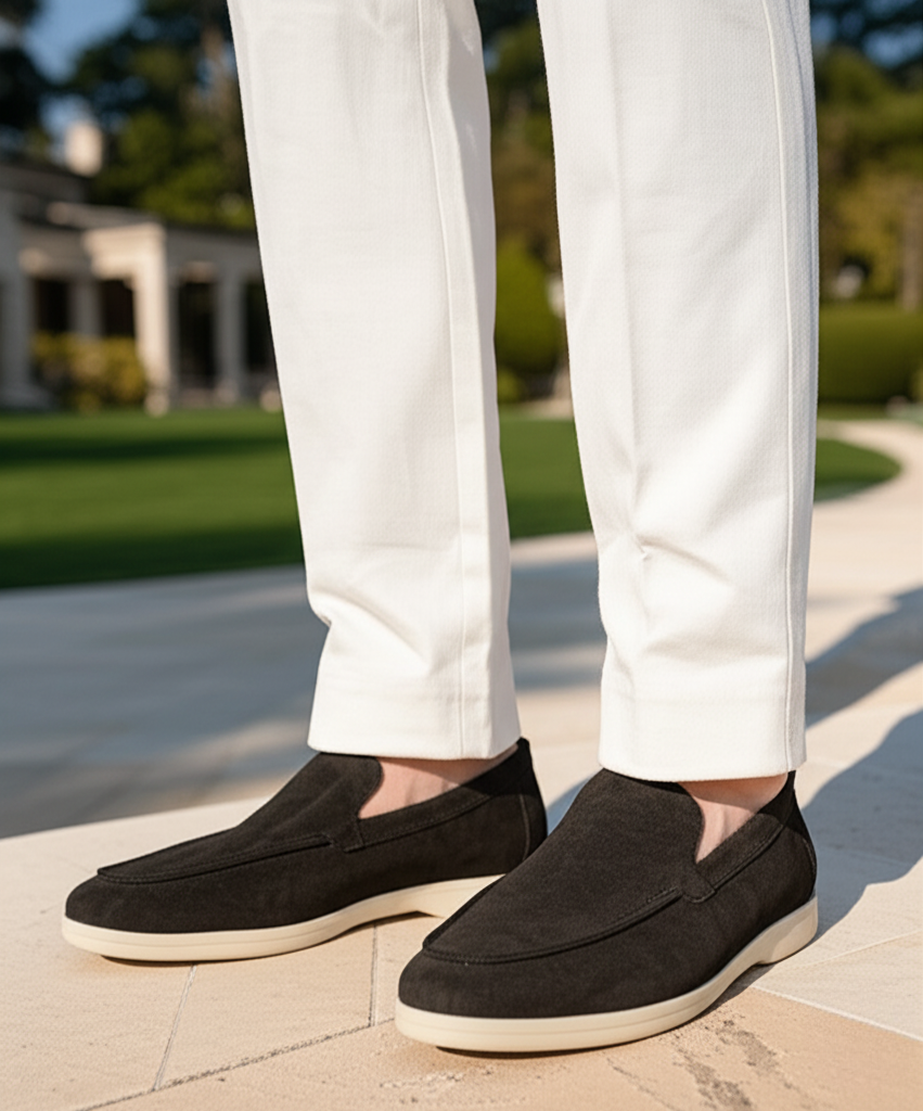 Suede Loafers - Valourás