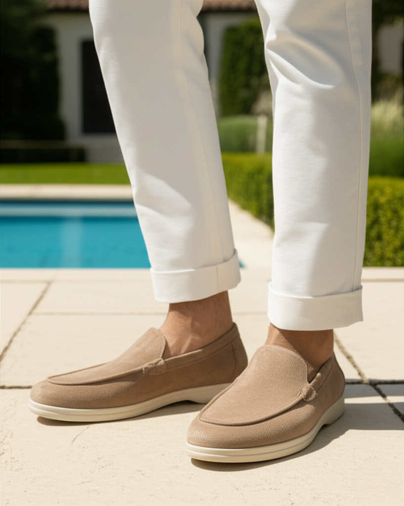 Suede Loafers - Valourás
