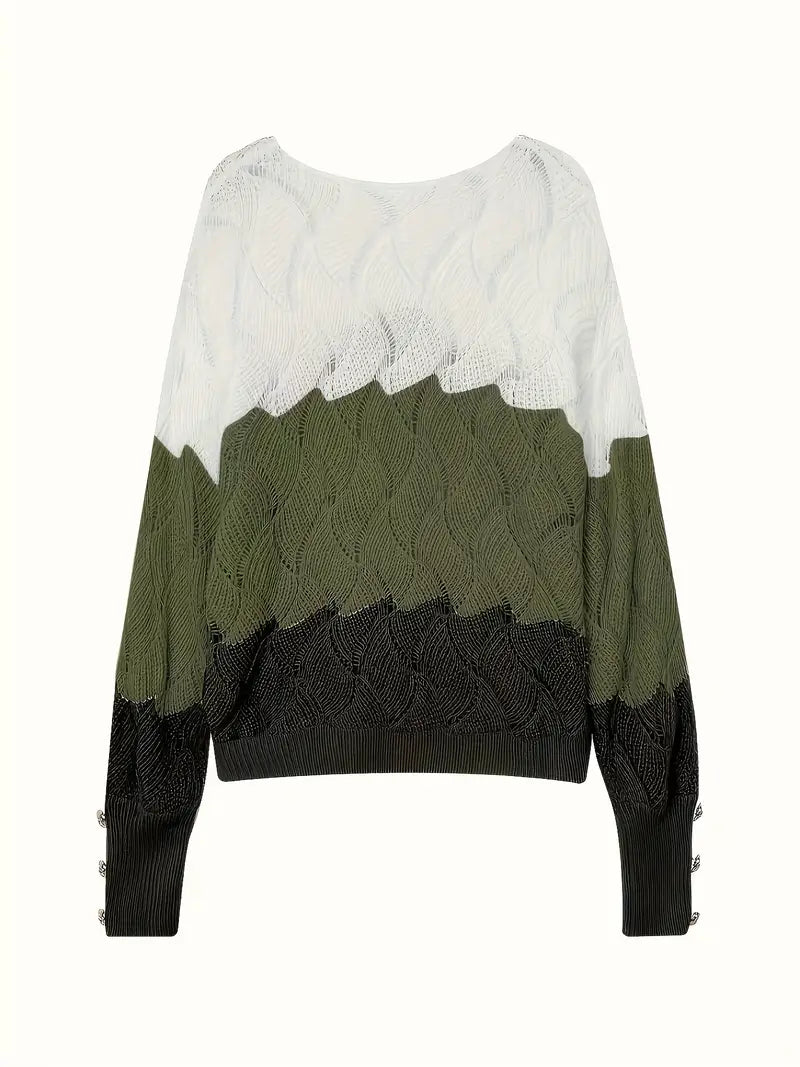 Benilda Elegant V-Neck Sweater