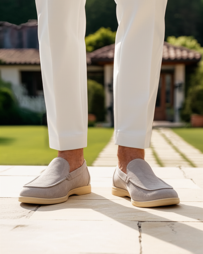 Suede Loafers - Valourás