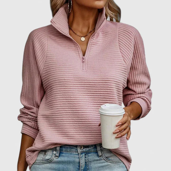 Valentina Quarter Zip Sweater – Valourás