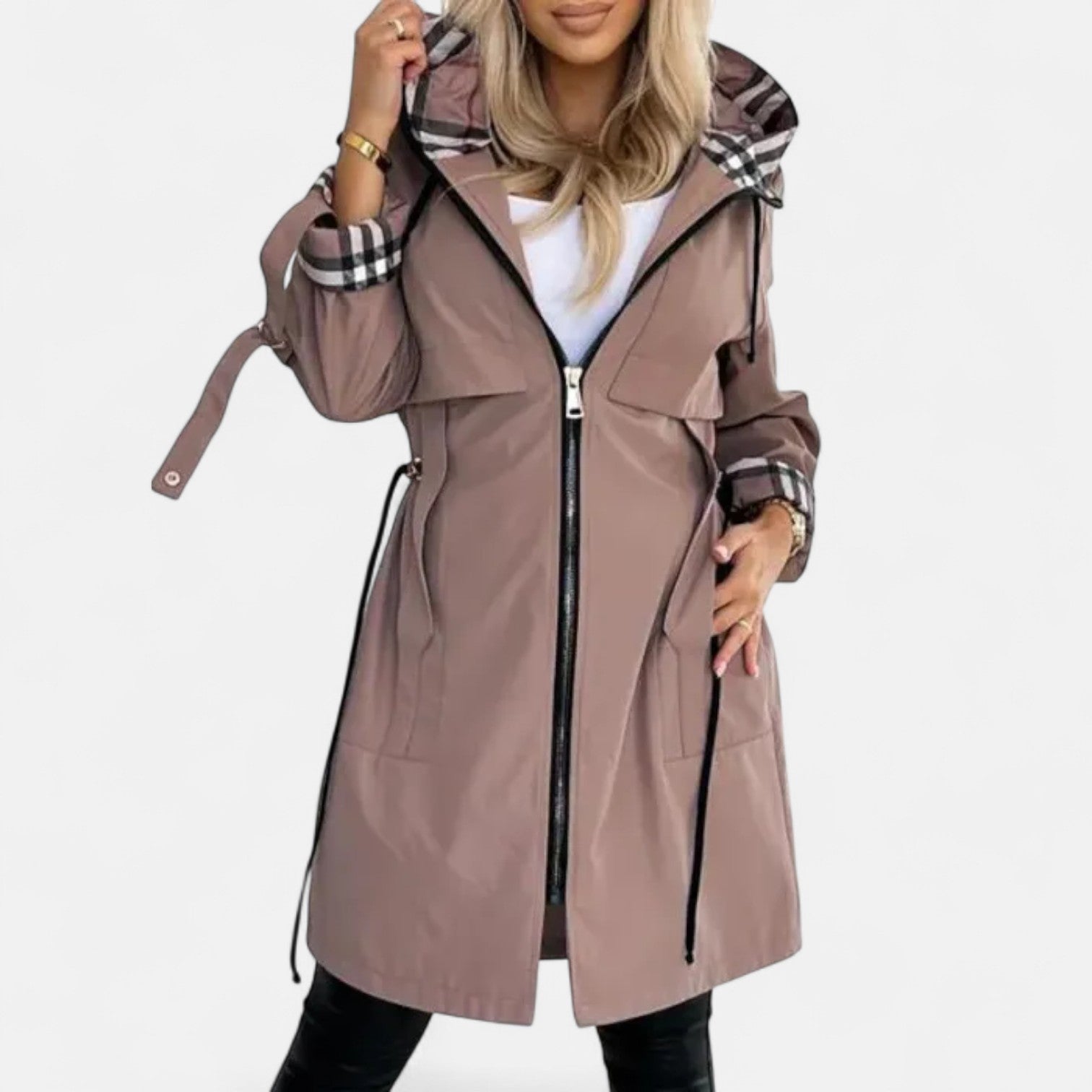 Zorla Weather-Resistant Zip Coat