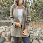 ISOLA™  Mid-Length Double-Breasted Coat